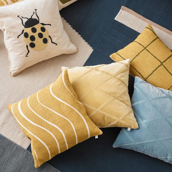 Gaya kussensloop 50x50 cm - Spicy yellow - Chhatwal & Jonsson