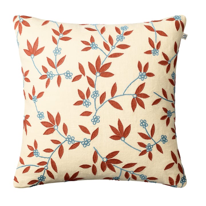 Gita kussenhoes 50x50 cm, Beige-orange-blue Chhatwal & Jonsson