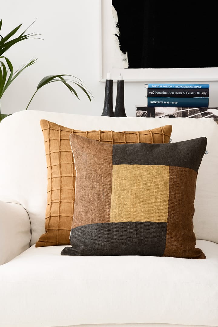 Halo kussenhoes 50x50 cm, Dark Brown-Taupe-Khaki Chhatwal & Jonsson
