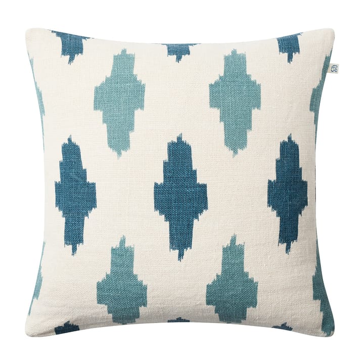 Ikat Agra kussenhoes 50x50 cm - Heaven blue-palace blue - Chhatwal & Jonsson