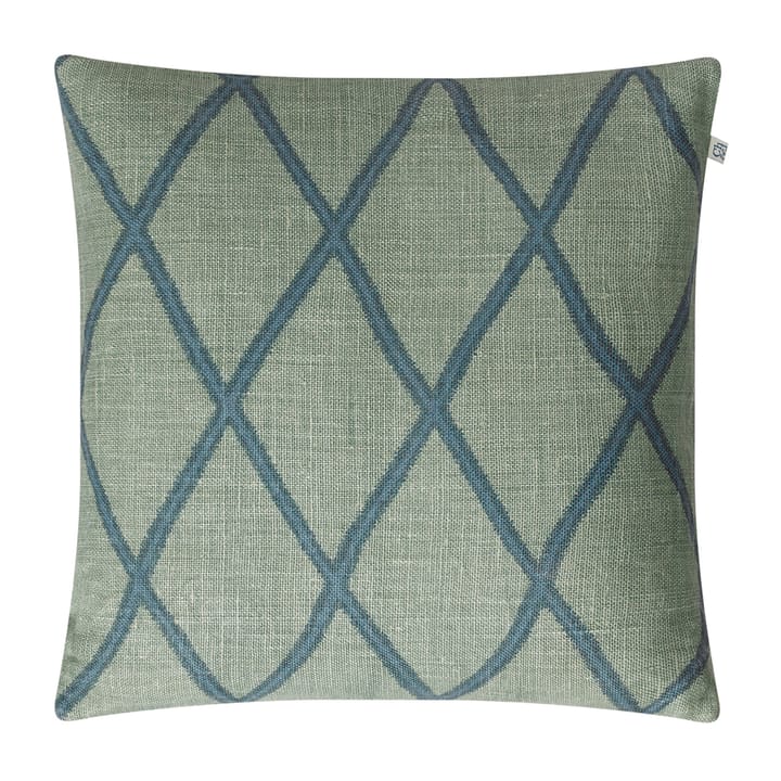 Ikat Orissa kussenhoes, 50x50 cm - Aqua-heaven blue - Chhatwal & Jonsson