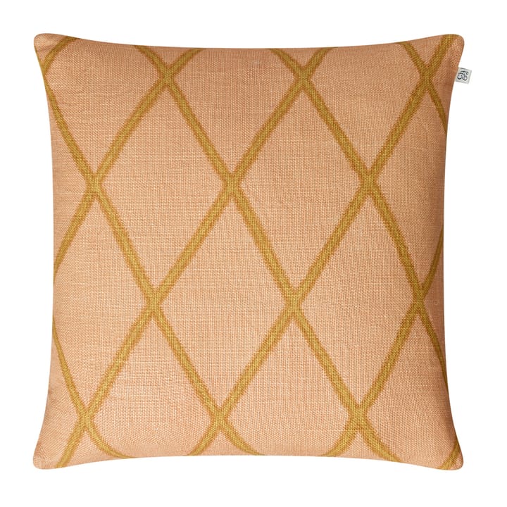 Ikat Orissa kussenhoes, 50x50 cm - Rose-spicy yellow - Chhatwal & Jonsson