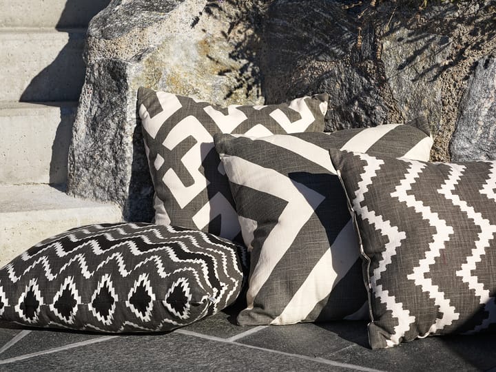 Impal Outdoor kussen, grey/offwhite, 50 cm Chhatwal & Jonsson