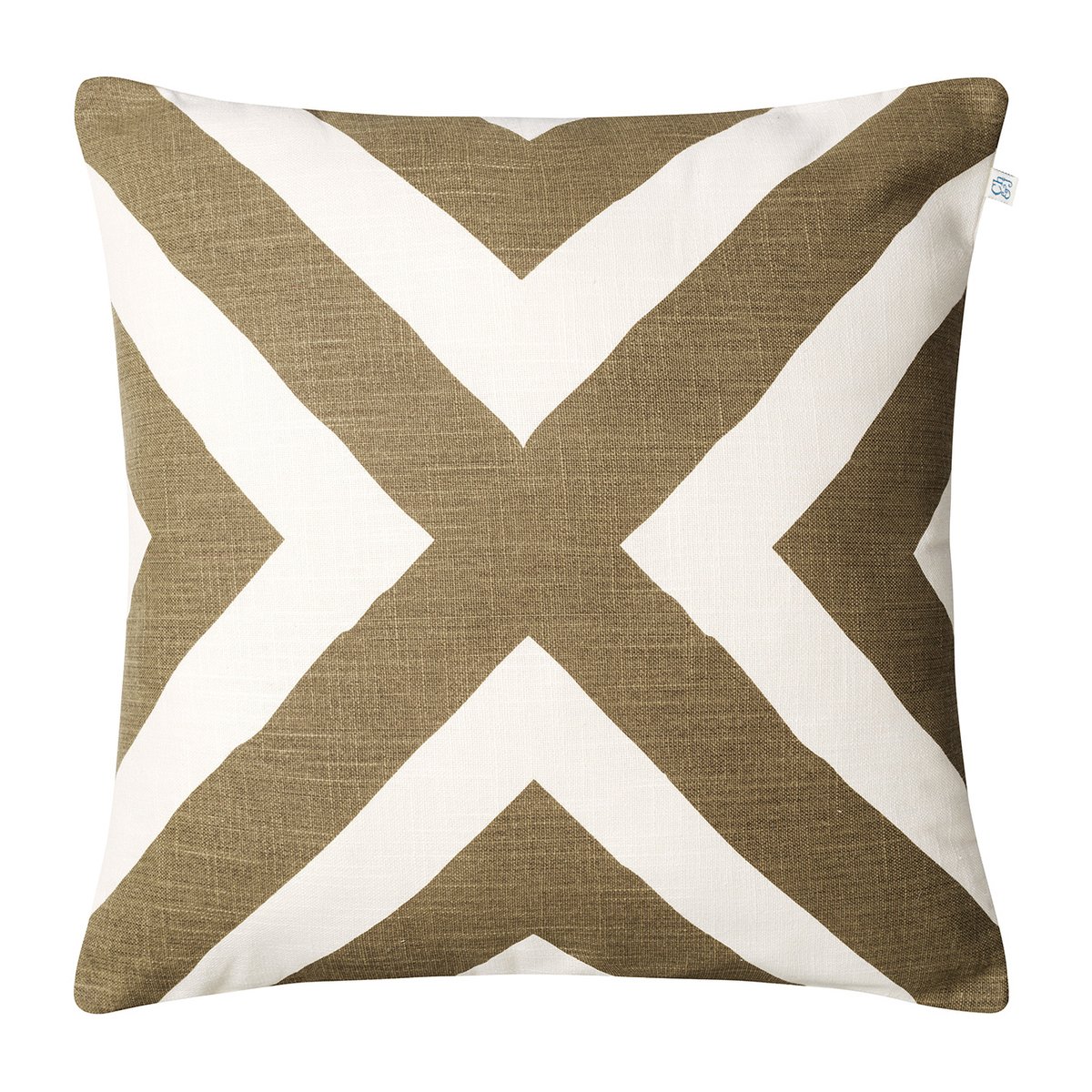 Chhatwal & Jonsson Impal Outdoor kussen shitake/off white, 50 cm