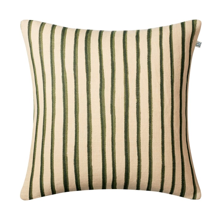 Jaipur Stripe kussenhoes 50x50 cm - Beige-green-green - Chhatwal & Jonsson