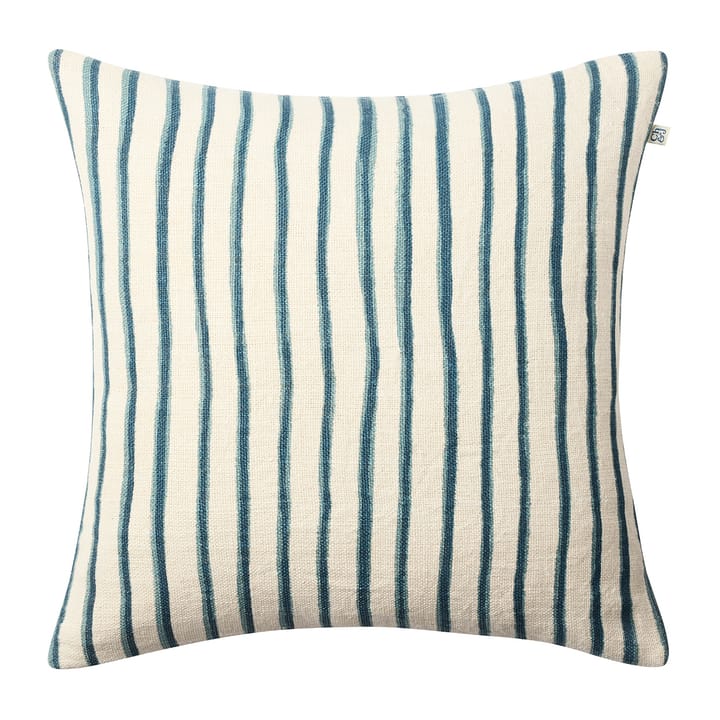 Jaipur Stripe kussenhoes 50x50 cm - Heaven blue-palace blue - Chhatwal & Jonsson
