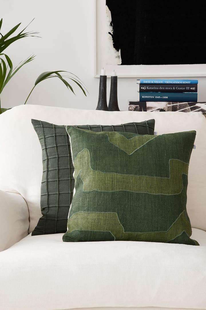 Jammu kussenhoes 50x50 cm, Forest Green Chhatwal & Jonsson