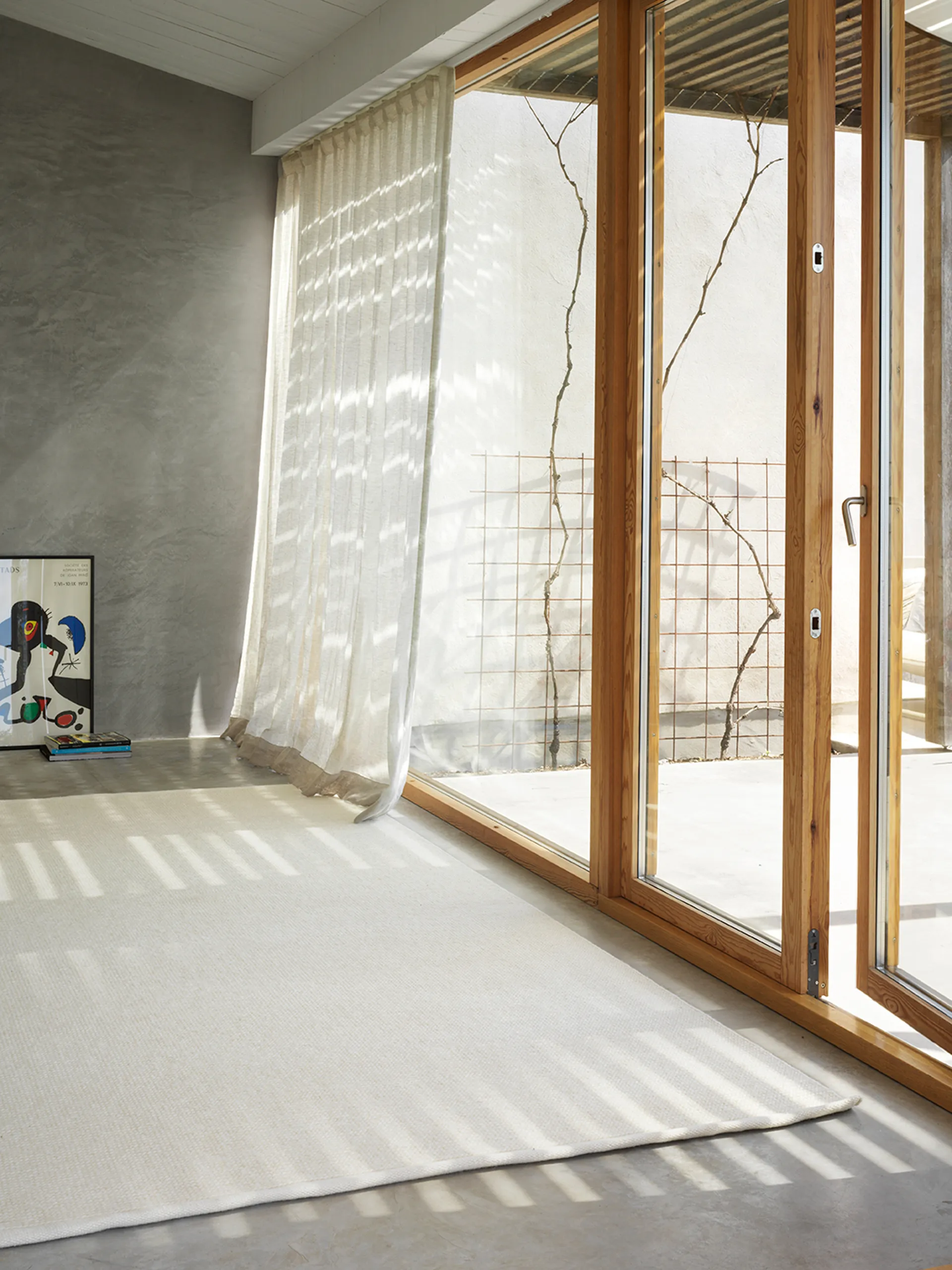 Kashmir wollen vloerkleed, Off White, 170x240 cm Chhatwal & Jonsson