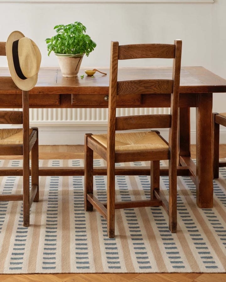 Ladakh wollen vloerkleed 230x320 cm, Off white-l. beige-heaven blue Chhatwal & Jonsson