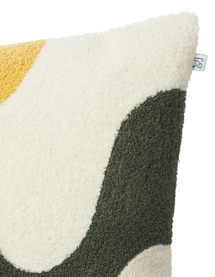 Lodi kussenhoes 40x60 cm, Cactus-Spicy yellow-off white Chhatwal & Jonsson