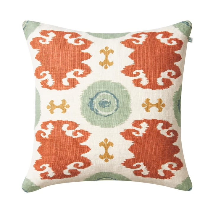 Mahal kussenhoes 50x50 cm - Aqua-heaven blue-apricot-khaki - Chhatwal & Jonsson