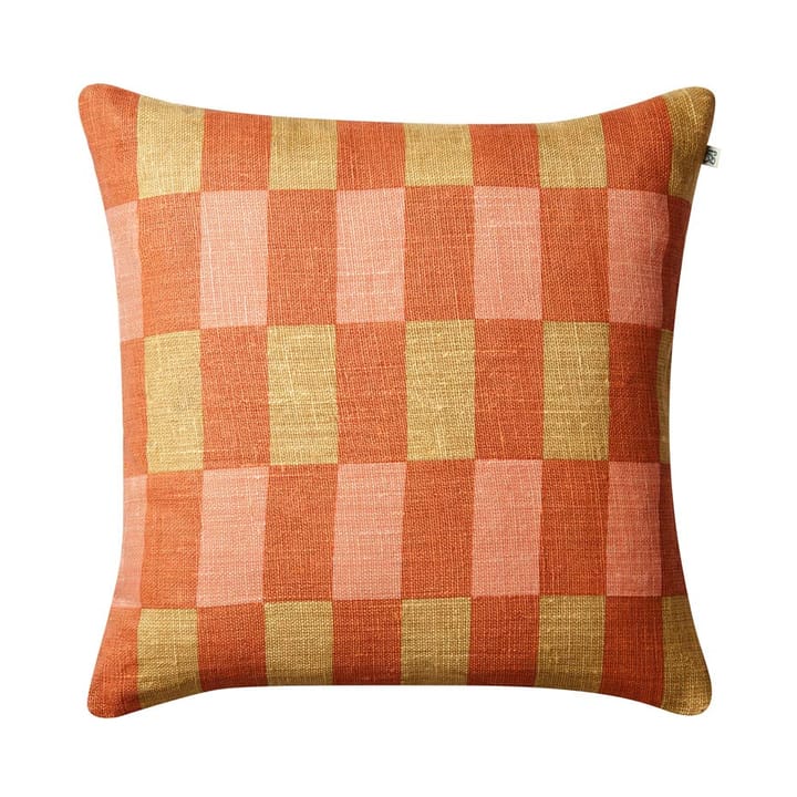 Marari kussenhoes 50x50 cm - Apricot orange-khaki-rose - Chhatwal & Jonsson