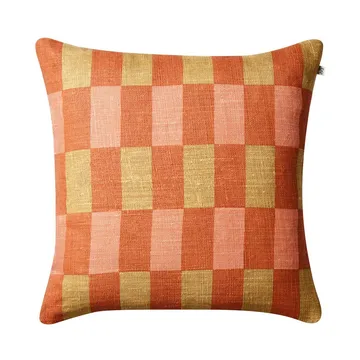Marari kussenhoes - Apricot orange-khaki-rose, 50x50 cm - Chhatwal & Jonsson