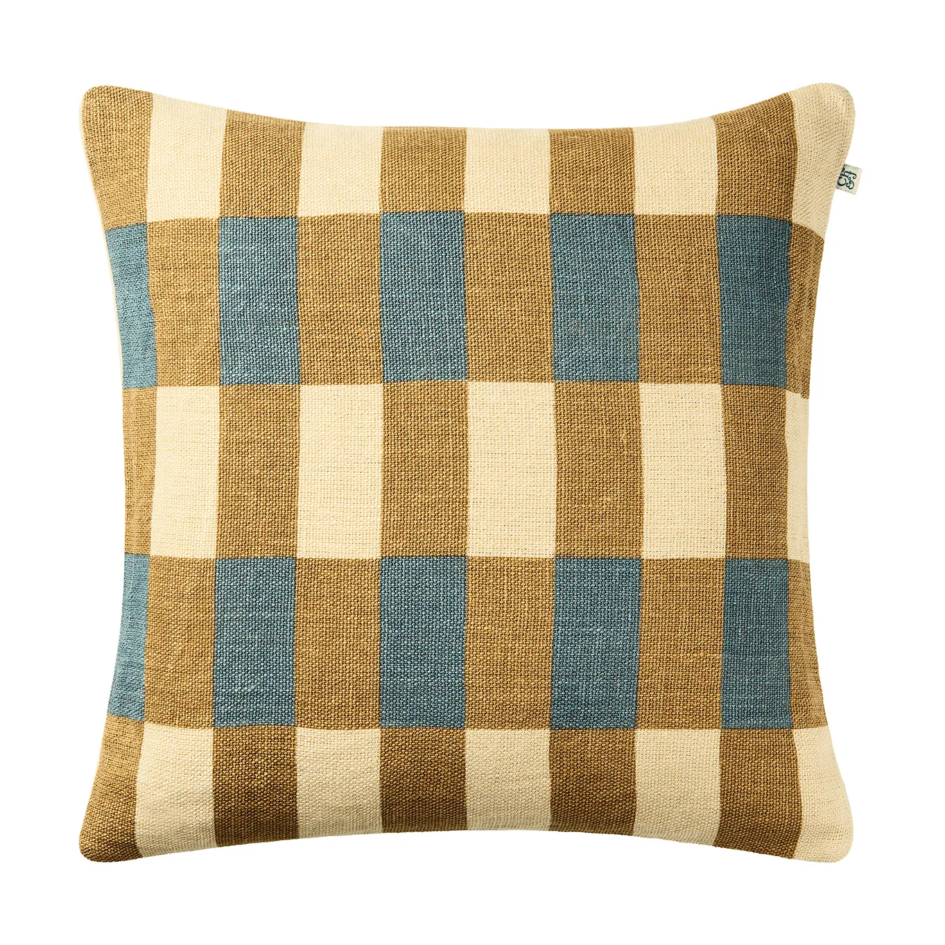 Marari kussenhoes, Khaki-Heaven Blue, 50x50 cm Chhatwal & Jonsson