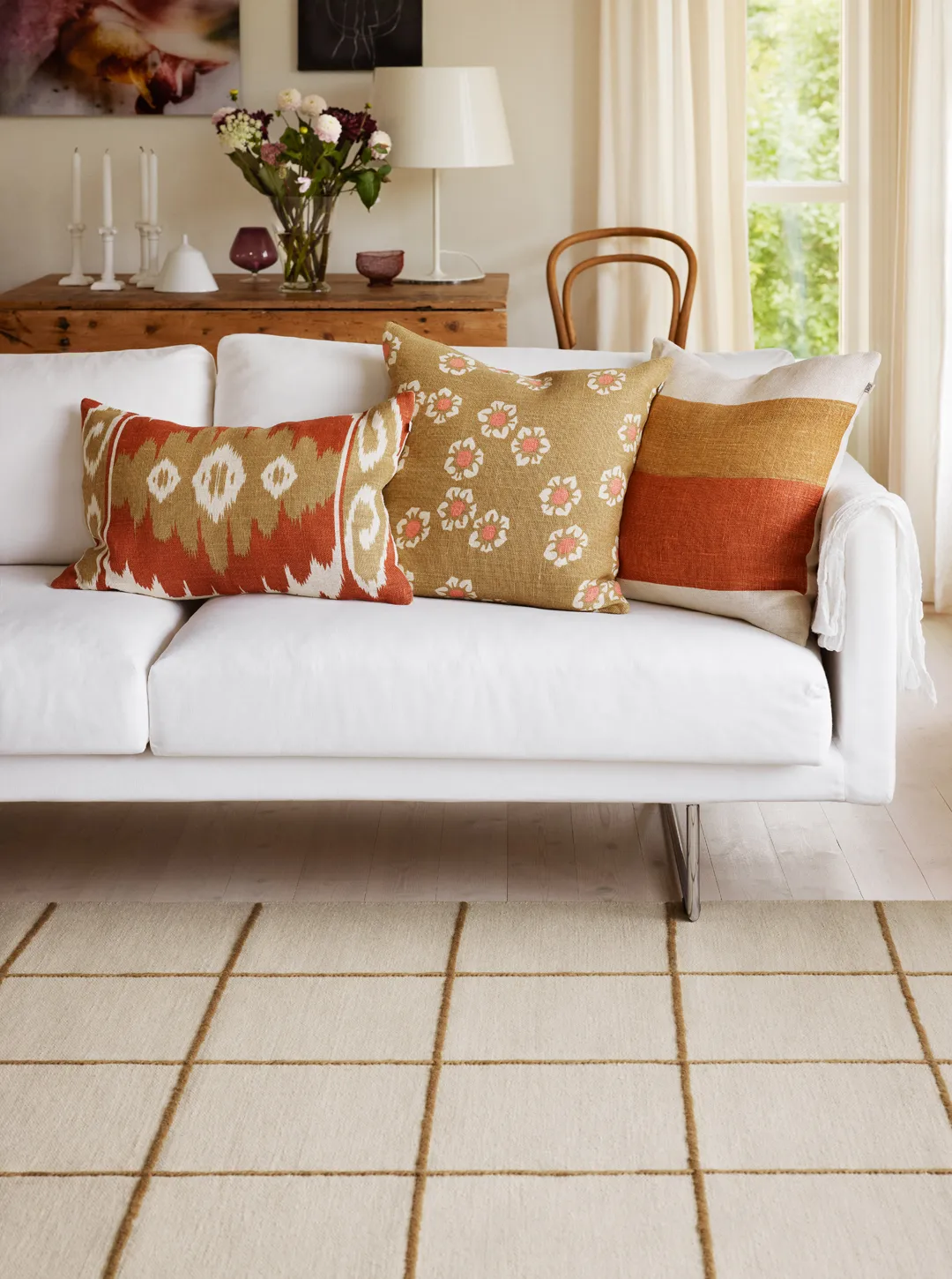 Milan vloerkleed, Off white-beige, 180x270 cm Chhatwal & Jonsson