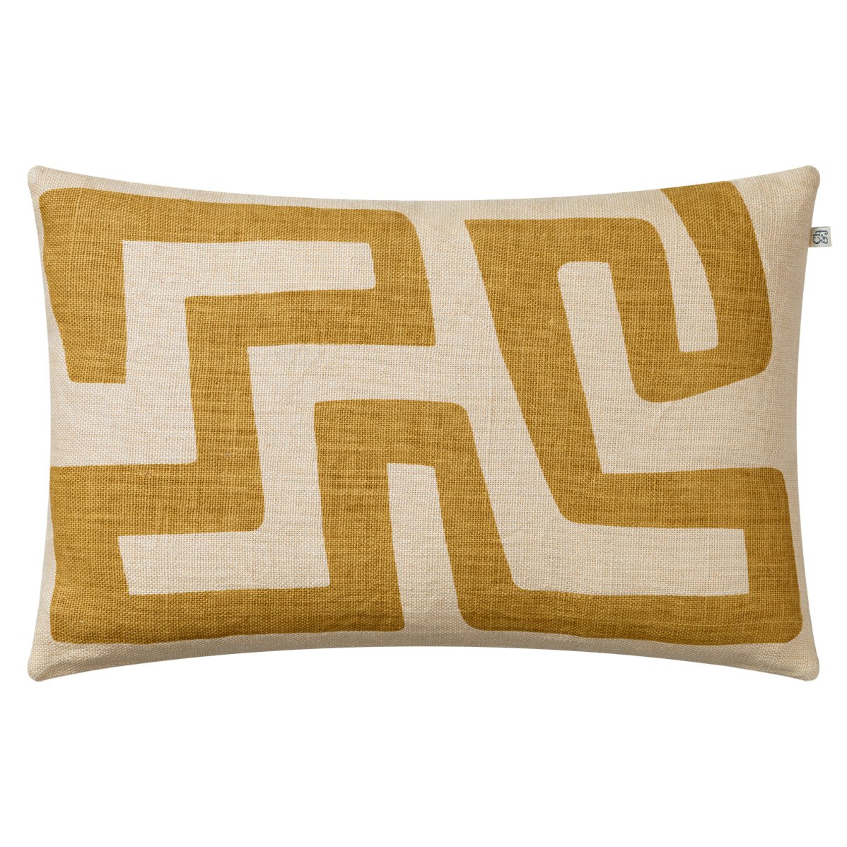 Chhatwal & Jonsson Nagra kussensloop 40x60 cm Spicy yellow