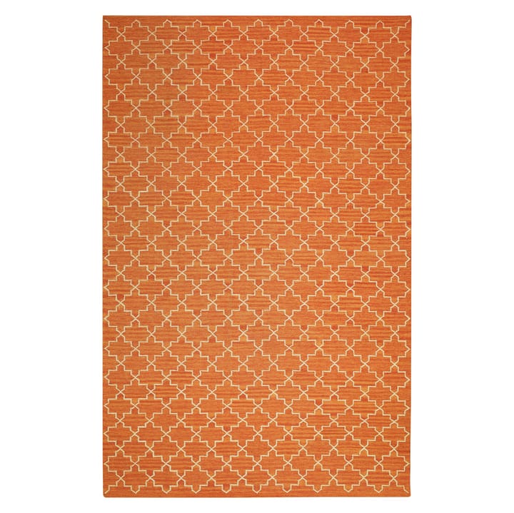 New Geometric vloerkleed, 180x272 cm - Gemêleerd oranje-gebroken wit - Chhatwal & Jonsson