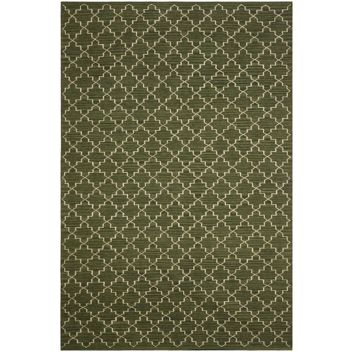 New Geometric vloerkleed 234x323 cm - Green melange-off white - Chhatwal & Jonsson