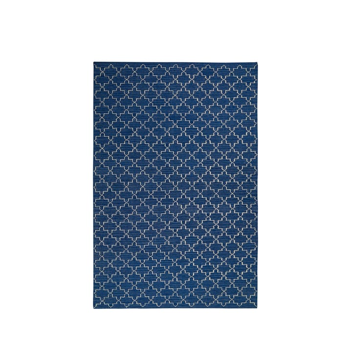 New Geometric Vloerkleed - indigo melange/off white, 180x272 cm - Chhatwal & Jonsson