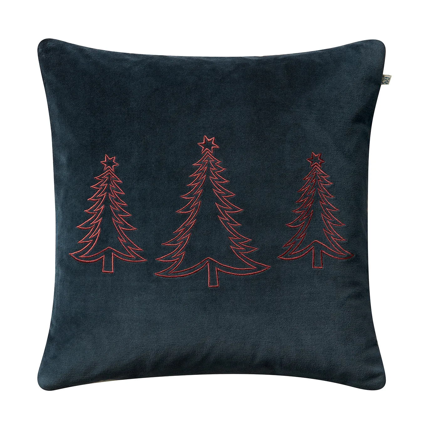 Pine Tree kussenhoes 50x50 cm, Sea blue Chhatwal & Jonsson