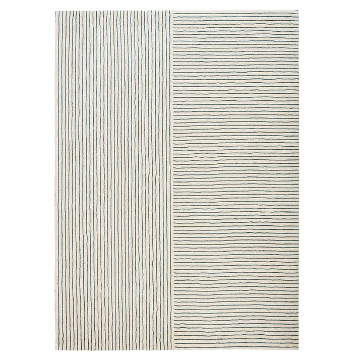 Radha wollen vloerkleed 180x270 cm - Off white-heaven blue - Chhatwal & Jonsson