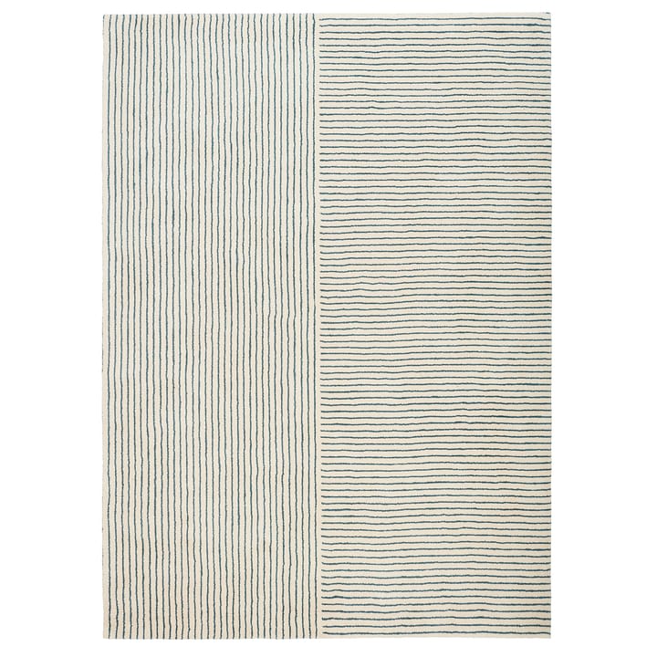Radha wollen vloerkleed 230x320 cm - Off white-heaven blue - Chhatwal & Jonsson