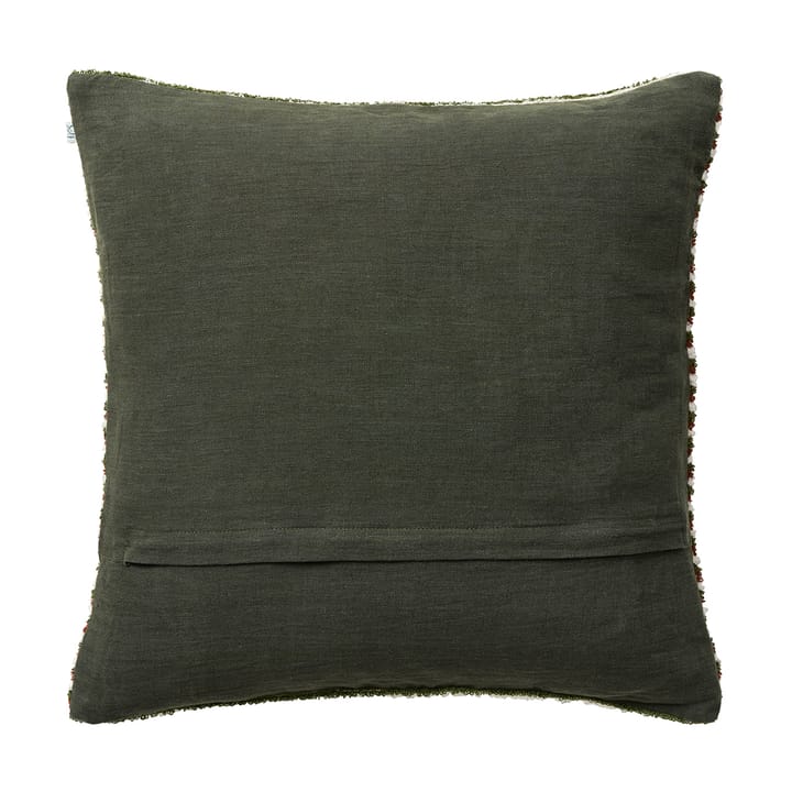 Raipur kussenhoes 50x50 cm, Cognac-Cactus Green-Off White Chhatwal & Jonsson
