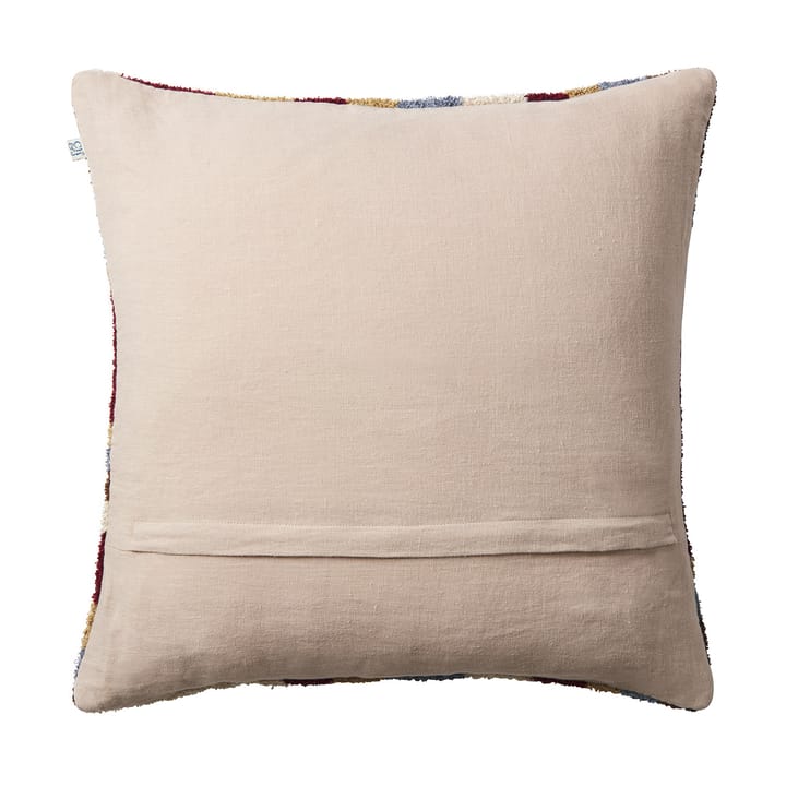 Sagar kussenhoes 50x50 cm, Dusty blue-ruby Chhatwal & Jonsson