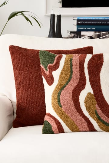 Sagar kussenhoes 50x50 cm - Roest-rose - Chhatwal & Jonsson