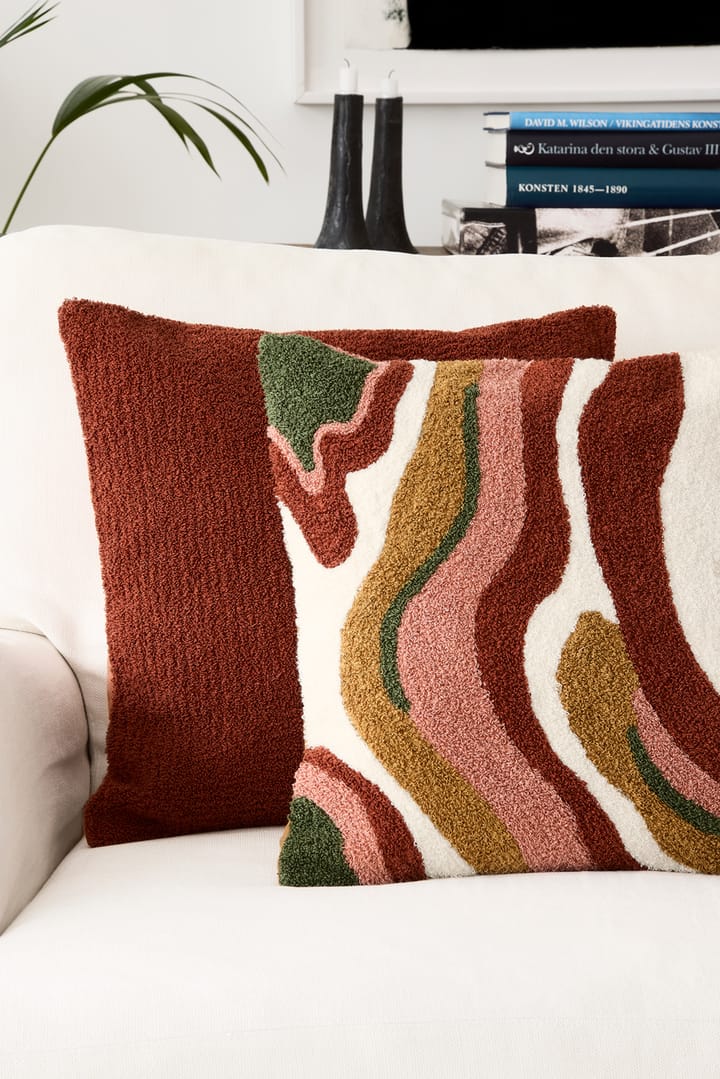 Sagar kussenhoes 50x50 cm, Roest-rose Chhatwal & Jonsson