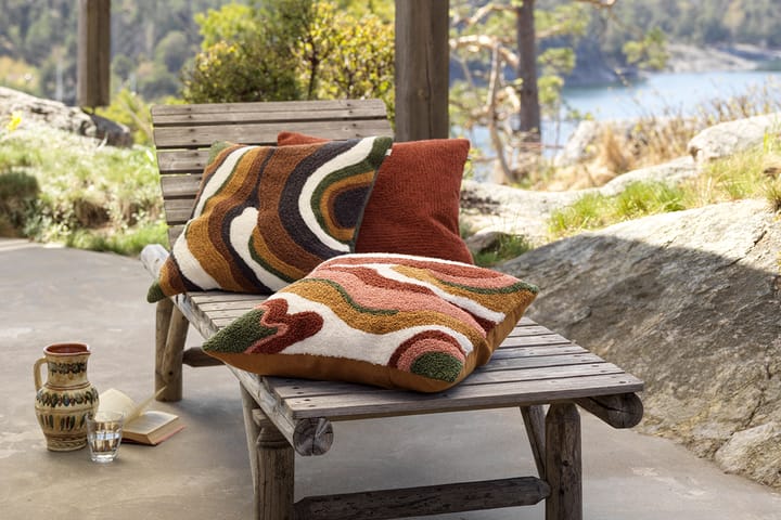Sagar kussenhoes 50x50 cm, Roest-rose Chhatwal & Jonsson