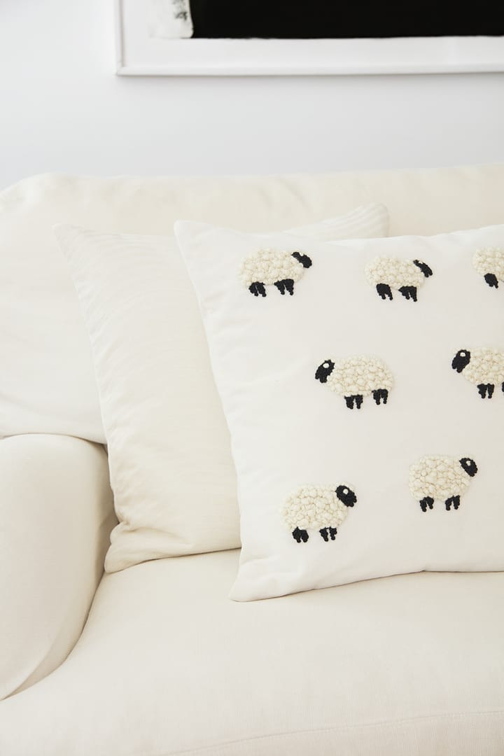 Sheep kussenhoes 50x50 cm, Ivory Chhatwal & Jonsson