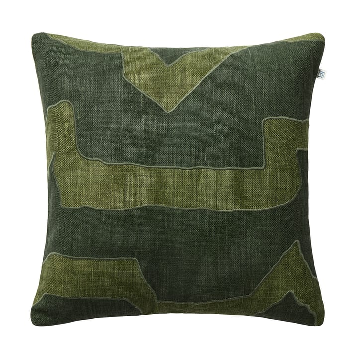 Sikkim kussenhoes 50x50 cm - Forest Green-Green - Chhatwal & Jonsson