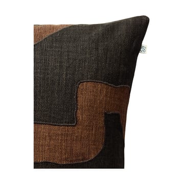 Sikkim kussenhoes 50x50 cm - Taupe-Dark Brown - Chhatwal & Jonsson