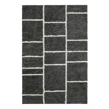 Sita wollen vloerkleed 180x270 cm - Grey melange-white - Chhatwal & Jonsson