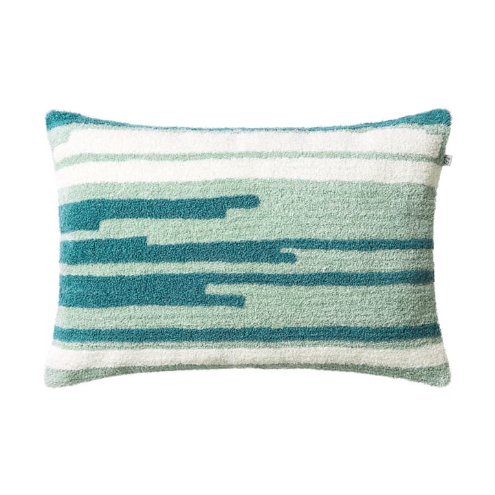 Stripe Asis kussenhoes 40x60 cm - Heaven blue-aqua-off white - Chhatwal & Jonsson