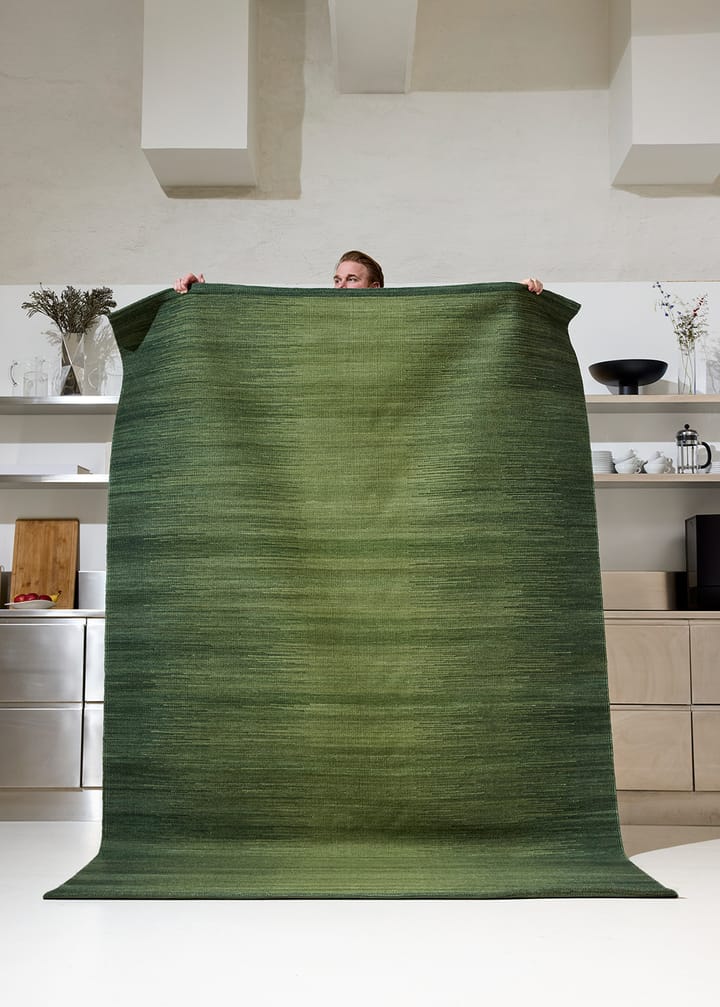 Tapti wollen mat, Green, 180x270 cm Chhatwal & Jonsson