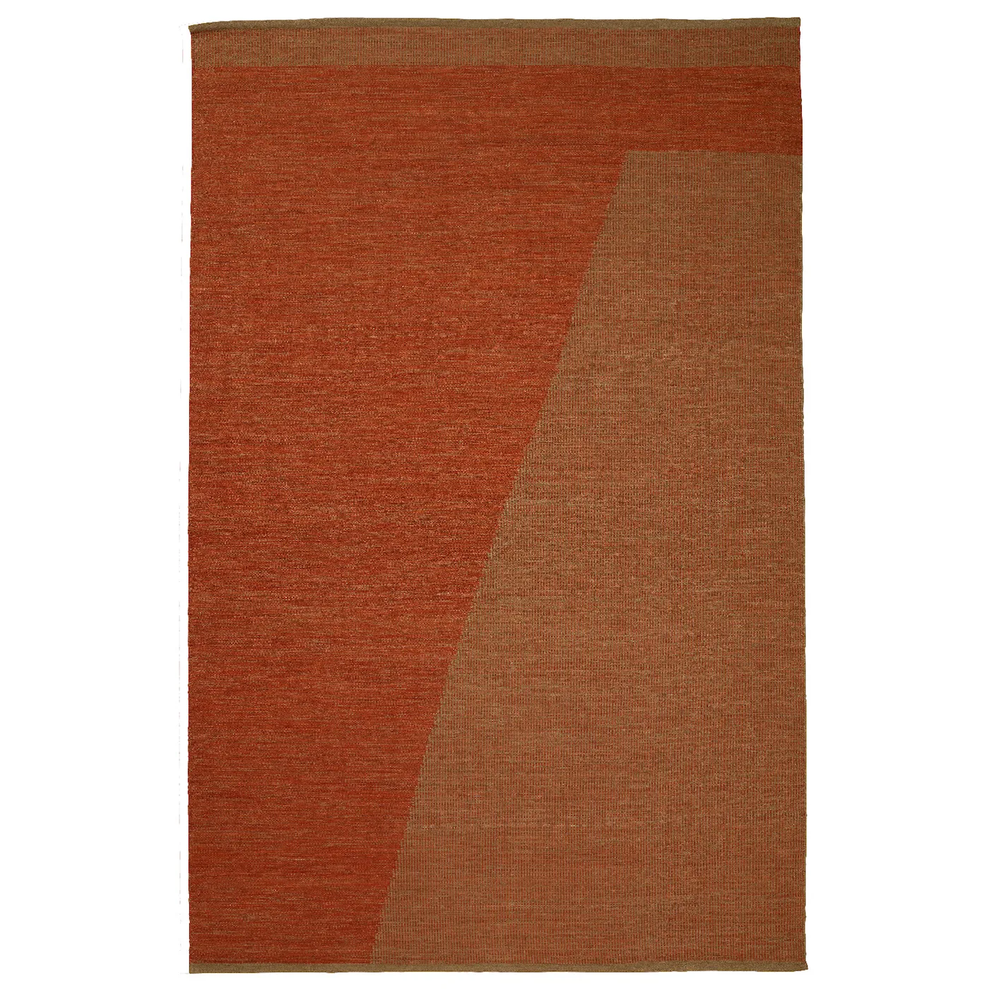 Una wollen vloerkleed 230x320 cm, Rust-beige Chhatwal & Jonsson