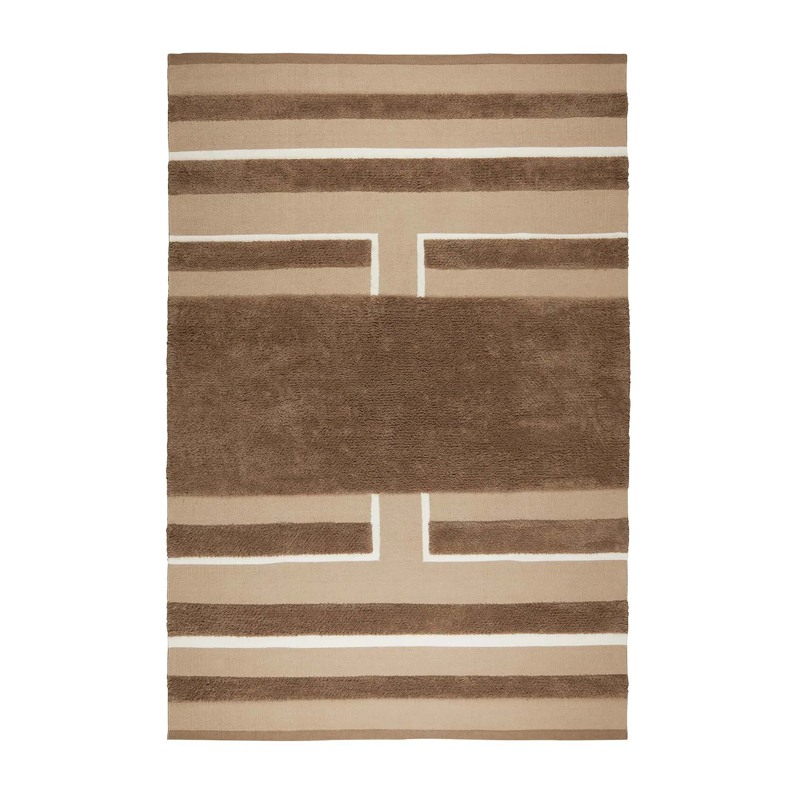 Veda vloerkleed 250x350 cm, Mocha-beige-off white Chhatwal & Jonsson