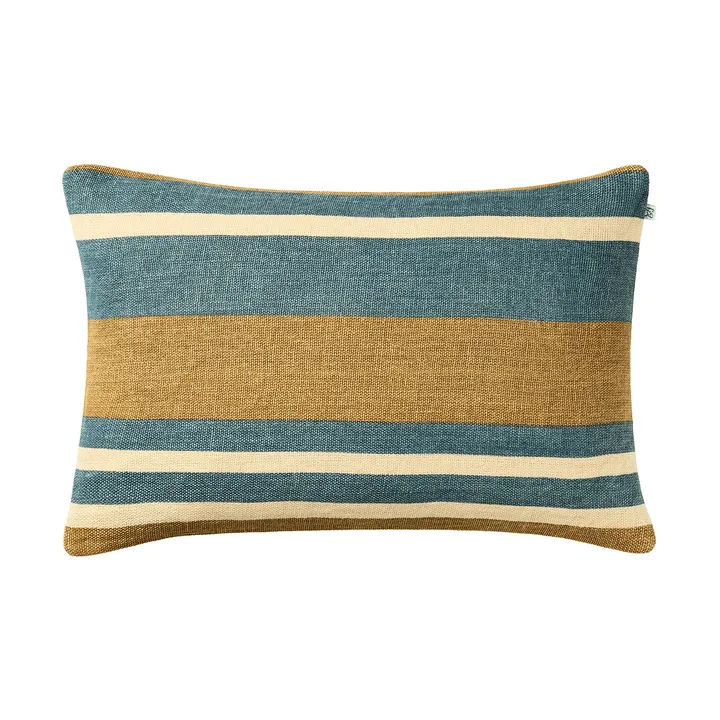 Vera kussenhoes - Khaki-Heaven Blue, 40x60 cm - Chhatwal & Jonsson