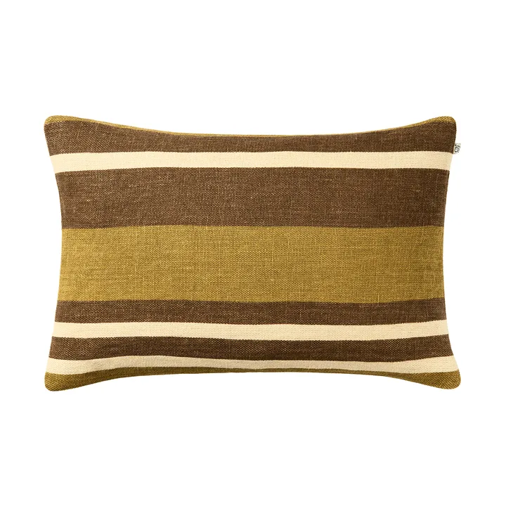 Vera kussenhoes - Masala Yellow-Taupe, 40x60 cm - Chhatwal & Jonsson
