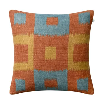 Vicky kussenhoes 50x50 cm - Apricot orange-heaven blue-khaki - Chhatwal & Jonsson