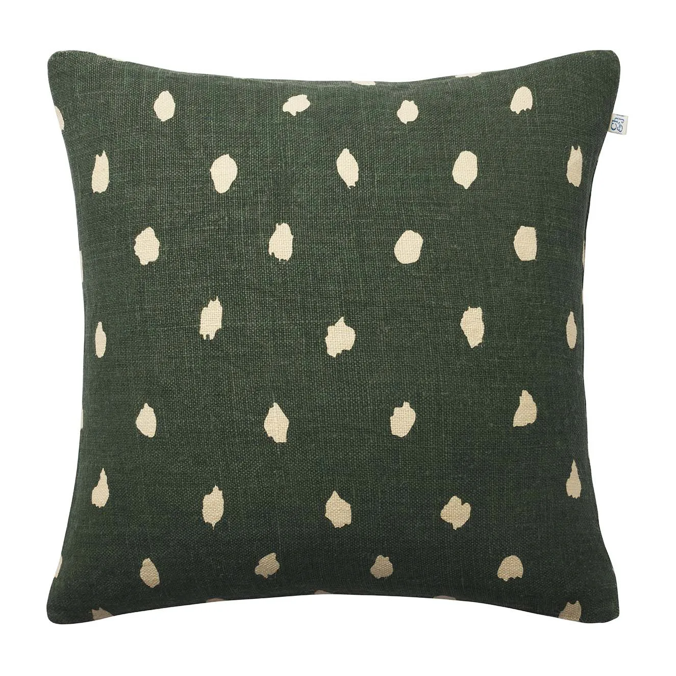 Yash reverse kussenhoes 50x50 cm, Green base Chhatwal & Jonsson