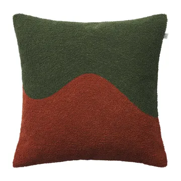 Yogi kussenhoes 50x50 cm - Forest green-terracotta - Chhatwal & Jonsson