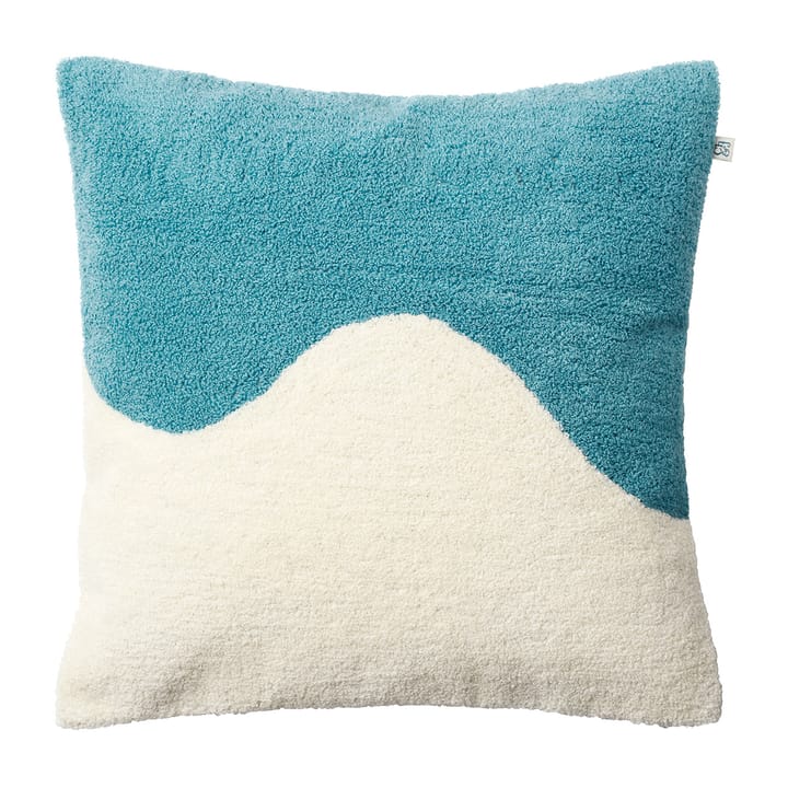 Yogi kussenhoes 50x50 cm - Heaven blue-off white - Chhatwal & Jonsson