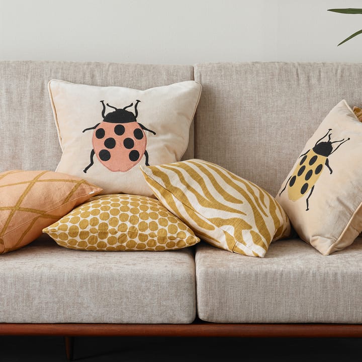 Zebra kussensloop 40x60 cm, Spicy yellow Chhatwal & Jonsson