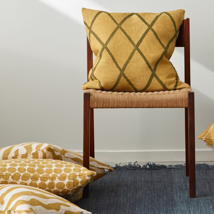 Zebra kussensloop 40x60 cm, Spicy yellow Chhatwal & Jonsson