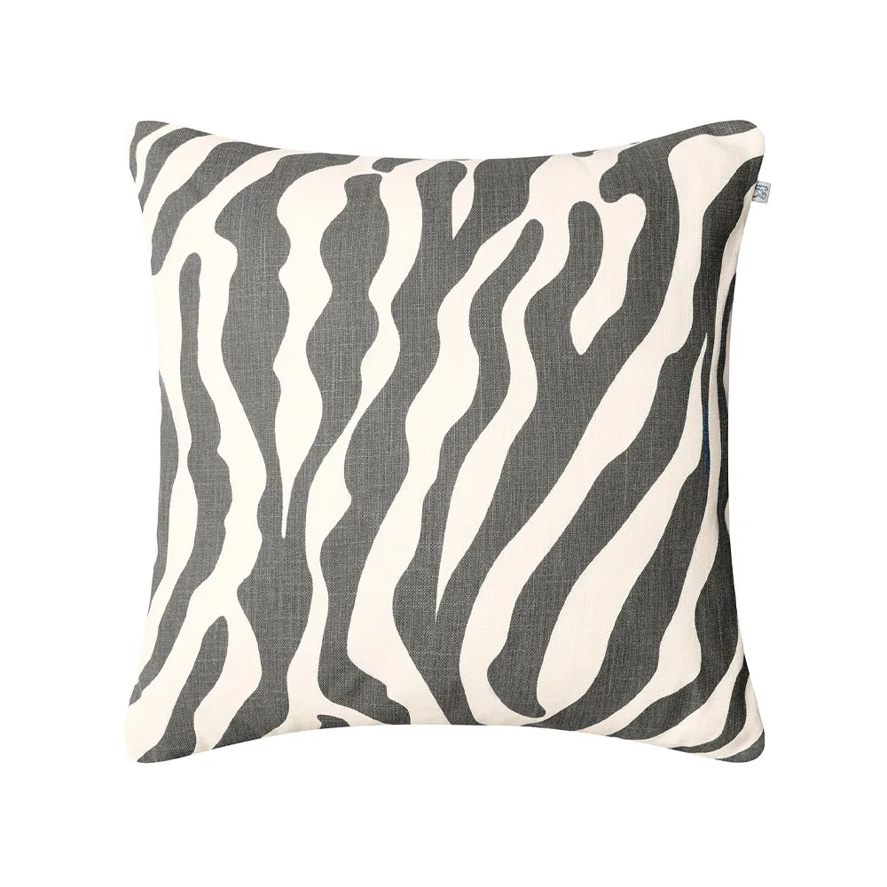 Zebra Outdoor kussen 50x50 cm, grey/offwhite, 50 cm Chhatwal & Jonsson