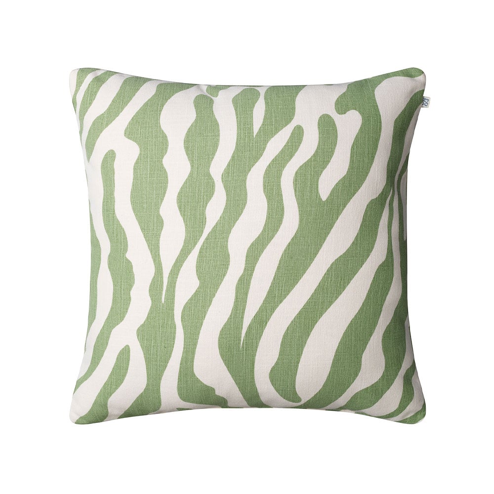 Chhatwal & Jonsson Zebra Outdoor kussen 50x50 cm Sage/off white, 50 cm