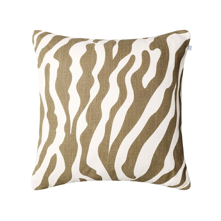 Zebra Outdoor kussen 50x50 cm - shitake/off white - Chhatwal & Jonsson